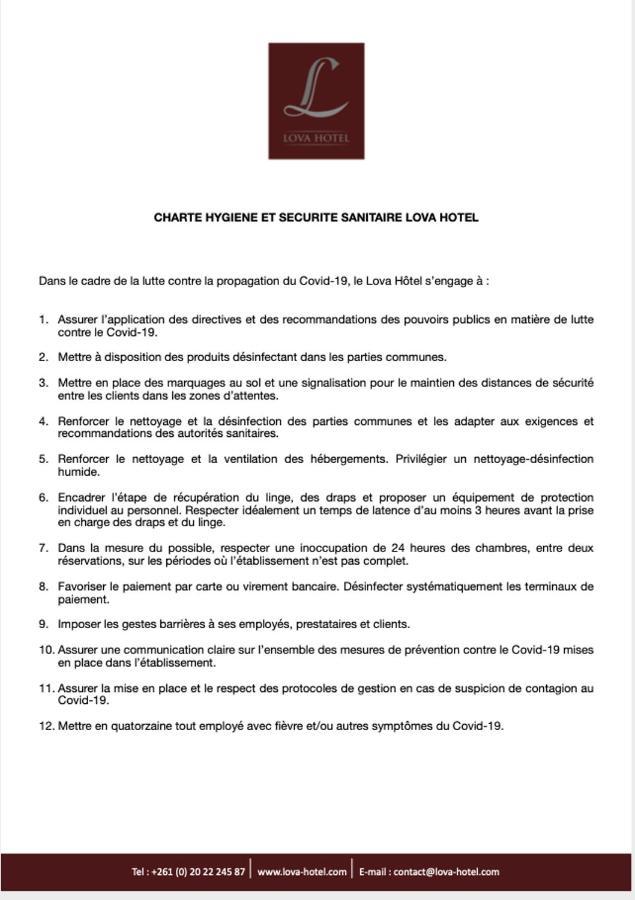 Lova Hotel Antananarivo Kültér fotó